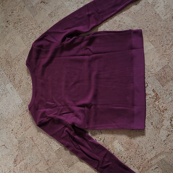 Brand new with tags cozy wine sweater - Picture 2 of 2